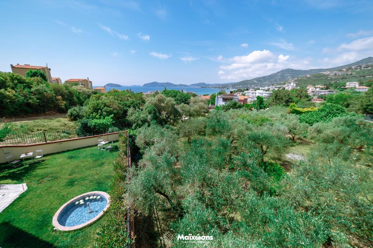 HELIANTHOS VILLA - APARTMENT No4 Palaiontsiflikion Exterior foto